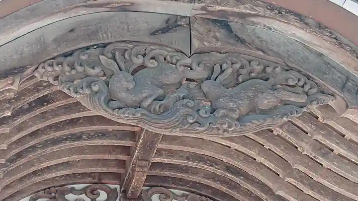 義經神社の芸術