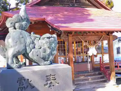弘前八坂神社の狛犬