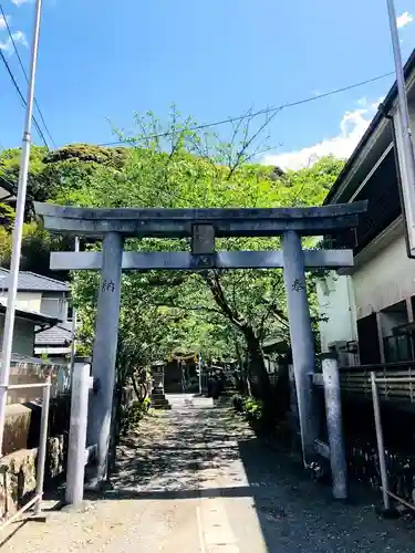 王子神社の鳥居