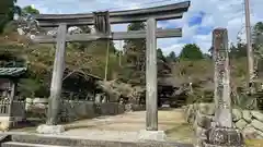 油日神社の鳥居