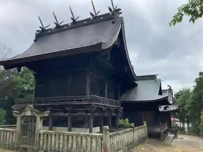 甲八幡神社の本殿・本堂
