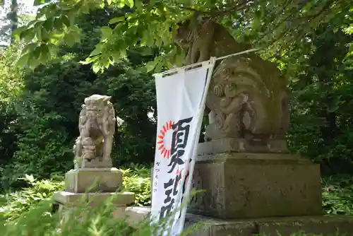 神炊館神社 ⁂奥州須賀川総鎮守⁂の狛犬