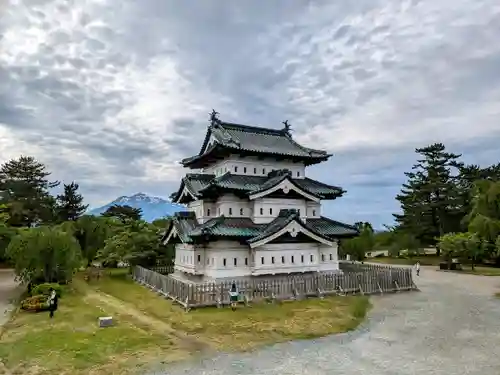 青森縣護國神社の周辺