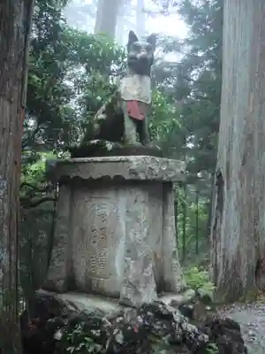 三峯神社の狛犬