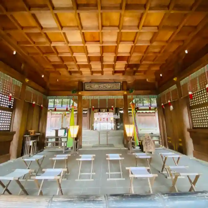 飛鳥坐神社の本殿・本堂