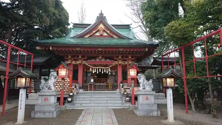 前川神社の本殿・本堂