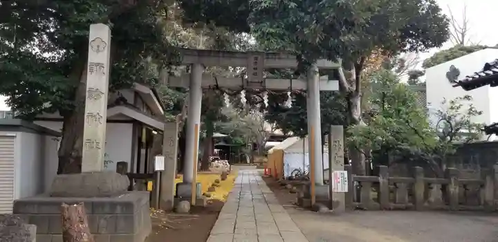 諏方神社の鳥居