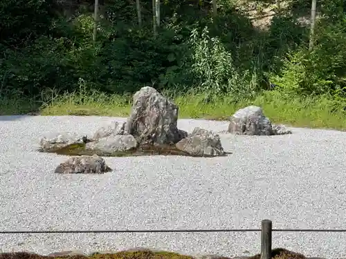 妙感寺の庭園