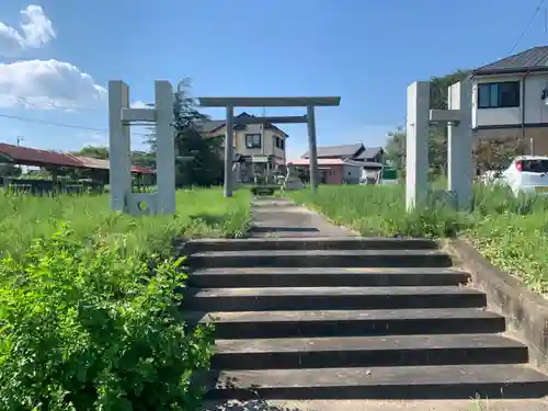 皇大神社の鳥居