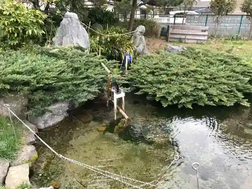 泉神社の庭園