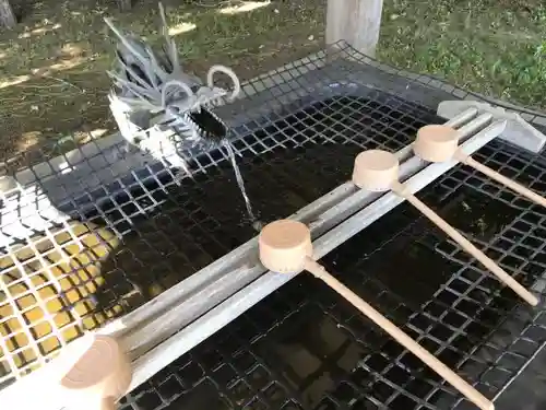 江南神社の手水舎