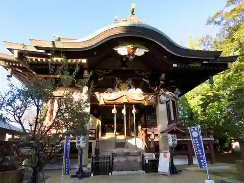 諏訪神社の本殿・本堂