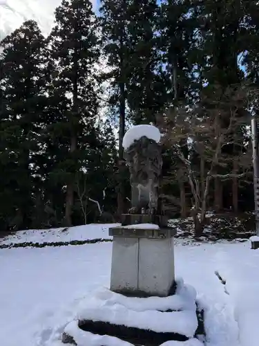 岩木山神社の狛犬