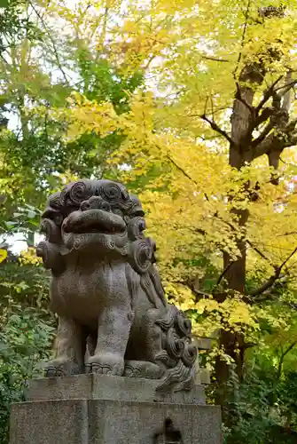 赤坂氷川神社の狛犬