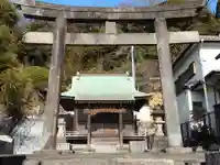 三浦稲荷神社の鳥居