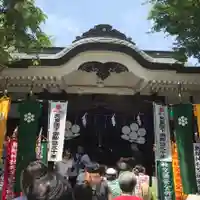 鳥越神社の本殿・本堂