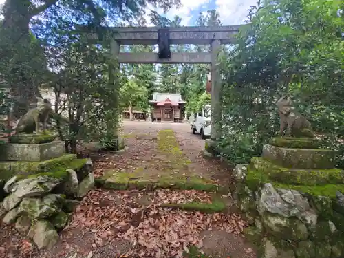 野巻椋神社の鳥居