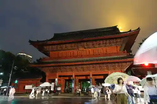 増上寺の山門・神門