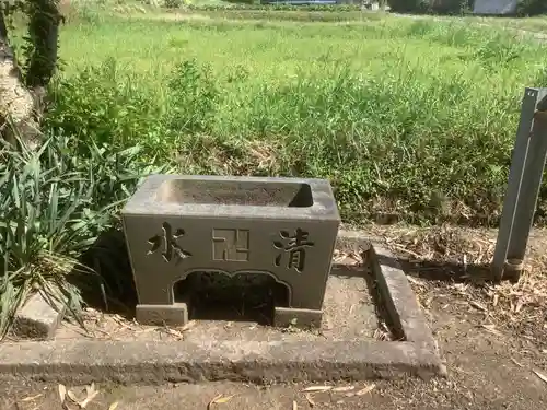 榧の木弘法堂の手水舎