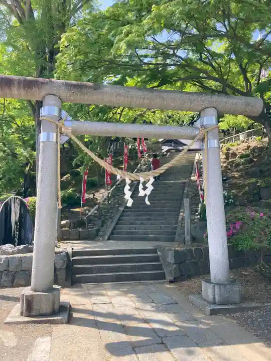 温泉神社〜いわき湯本温泉〜の鳥居