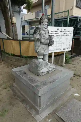 菅原神社の像