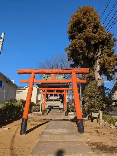 米本稲荷神社の鳥居