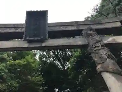 品川神社の鳥居