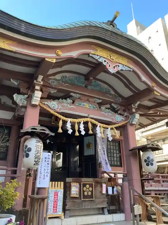 平河天満宮の本殿・本堂