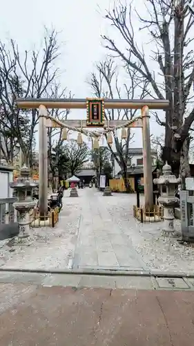 蛇窪神社の鳥居