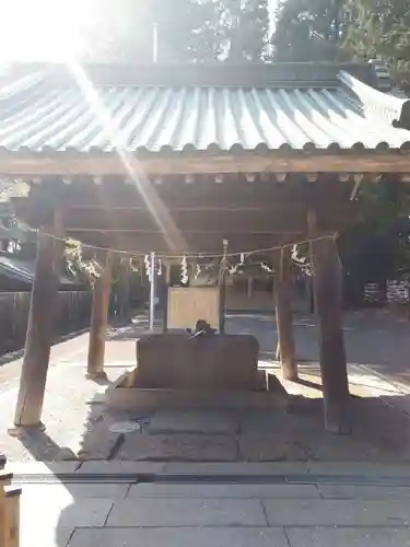 仙台東照宮の手水舎