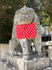 白鳥神社の狛犬