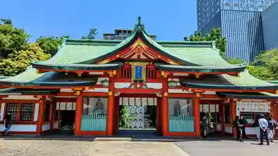 日枝神社の山門・神門