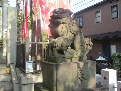 下神明天祖神社の狛犬