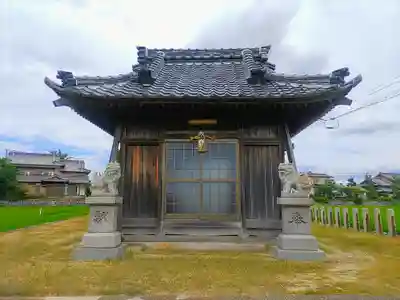 津島社の本殿・本堂