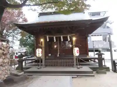 松戸神社の本殿・本堂