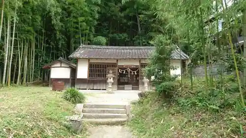 天岩戸神社の本殿