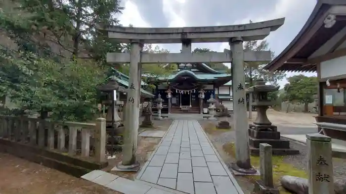 瀬田八幡宮の鳥居