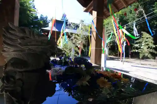 滑川神社 - 仕事と子どもの守り神の手水