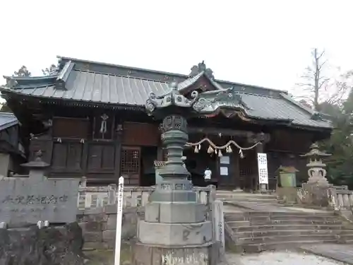 上野国一社八幡八幡宮の本殿