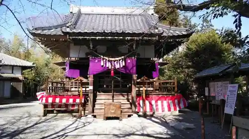 三軒地稲荷神社の本殿