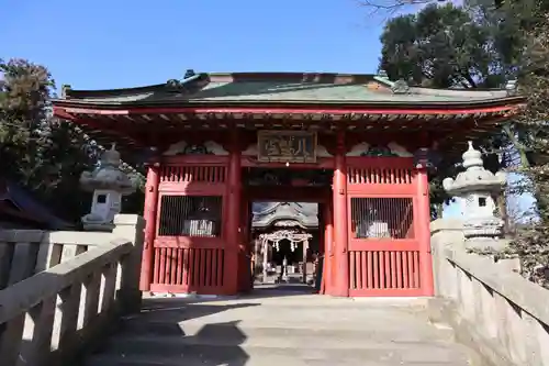 長沼八幡宮の山門