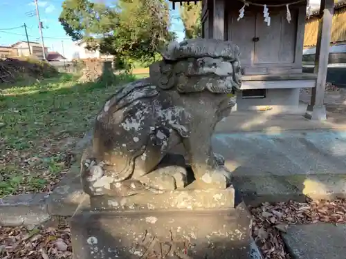 八幡神社の狛犬