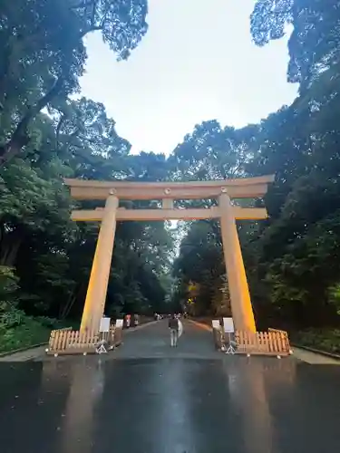 明治神宮の鳥居