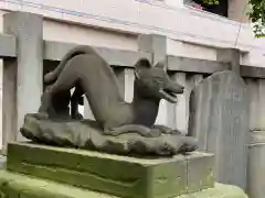 小野照崎神社の狛犬