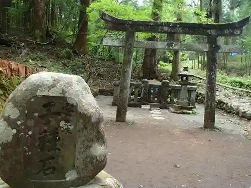 瀧尾神社（日光二荒山神社別宮）の鳥居