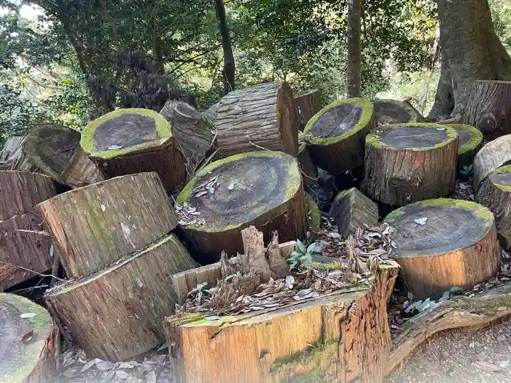 鞍馬寺奥の院 魔王殿の周辺