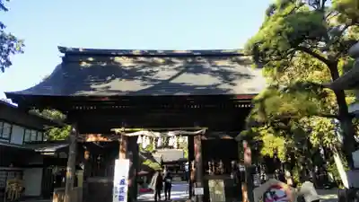 甲斐國一宮 浅間神社の山門・神門