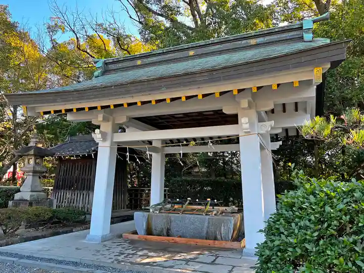 成海神社の手水舎