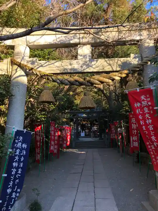 八雲神社(鎌倉・大町)の鳥居