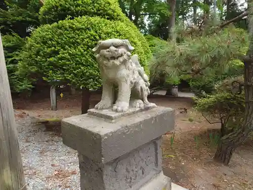 湯倉神社の狛犬